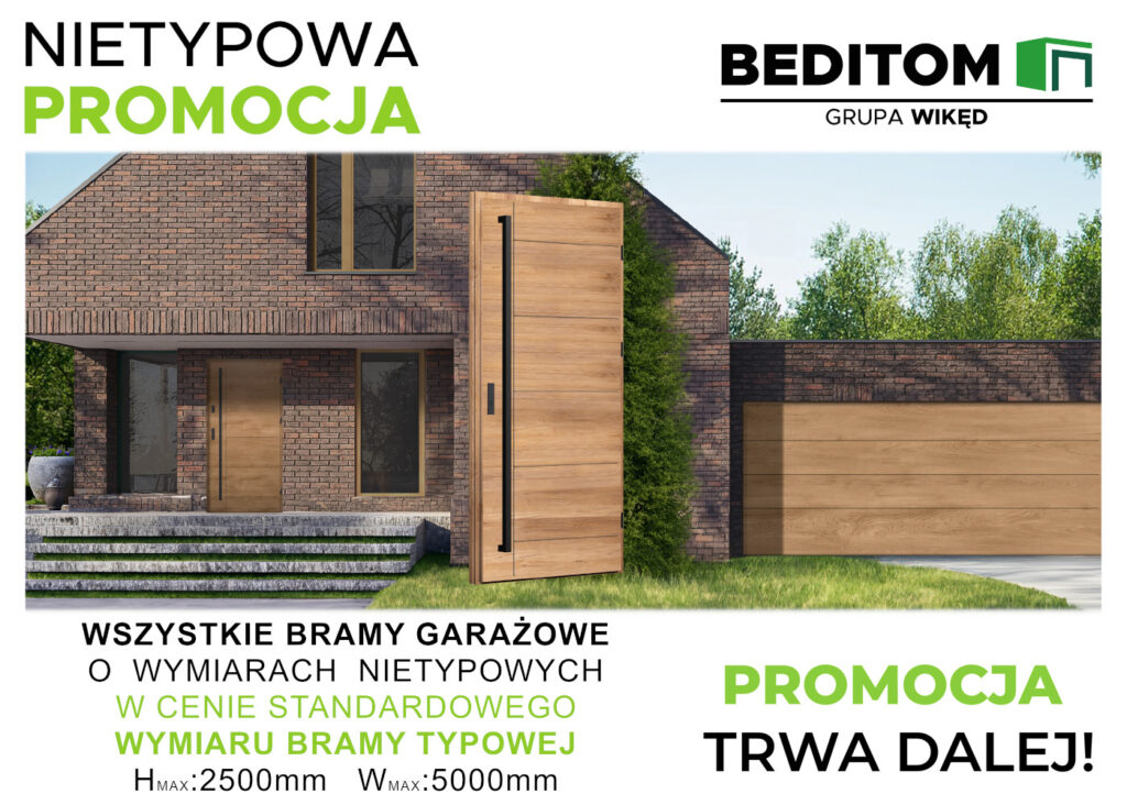 Beditom bramy garażowe