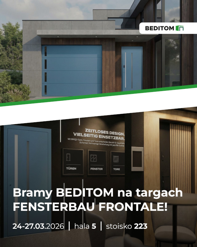 Beditom bramy garażowe