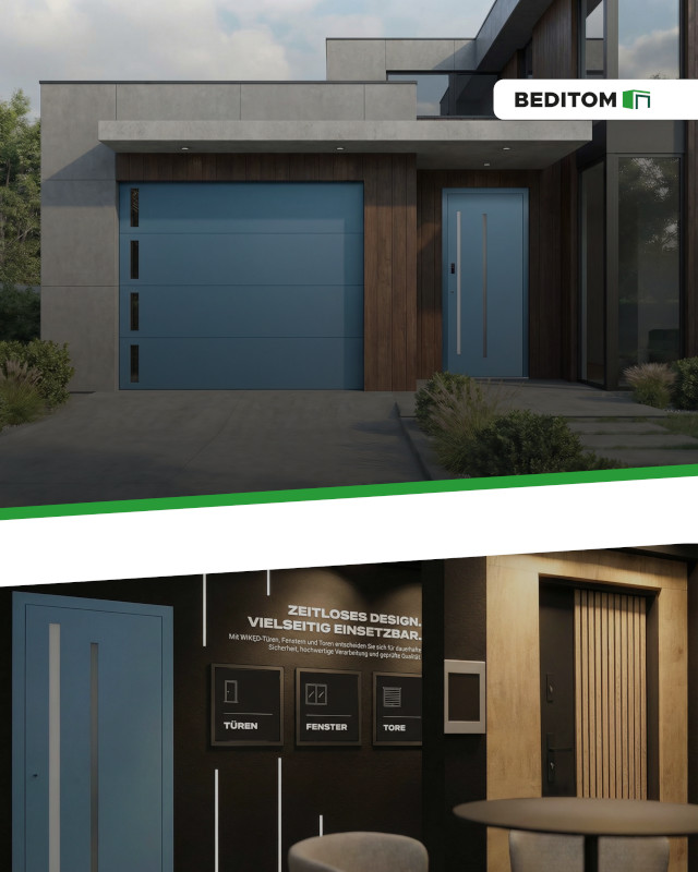 Beditom sectional garage doors Beditom bramy garażowe